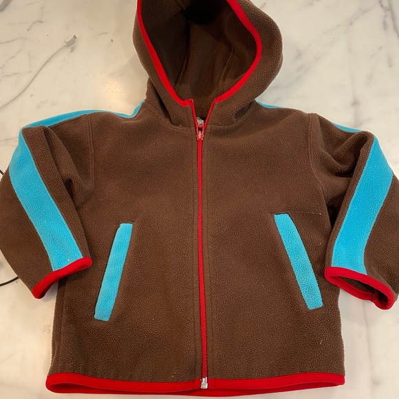 Hanna Andersson heavyweight fleece jacket 90cm/size 3 ***see pics - Picture 1 of 8